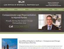 Tablet Screenshot of hofflawyer.com